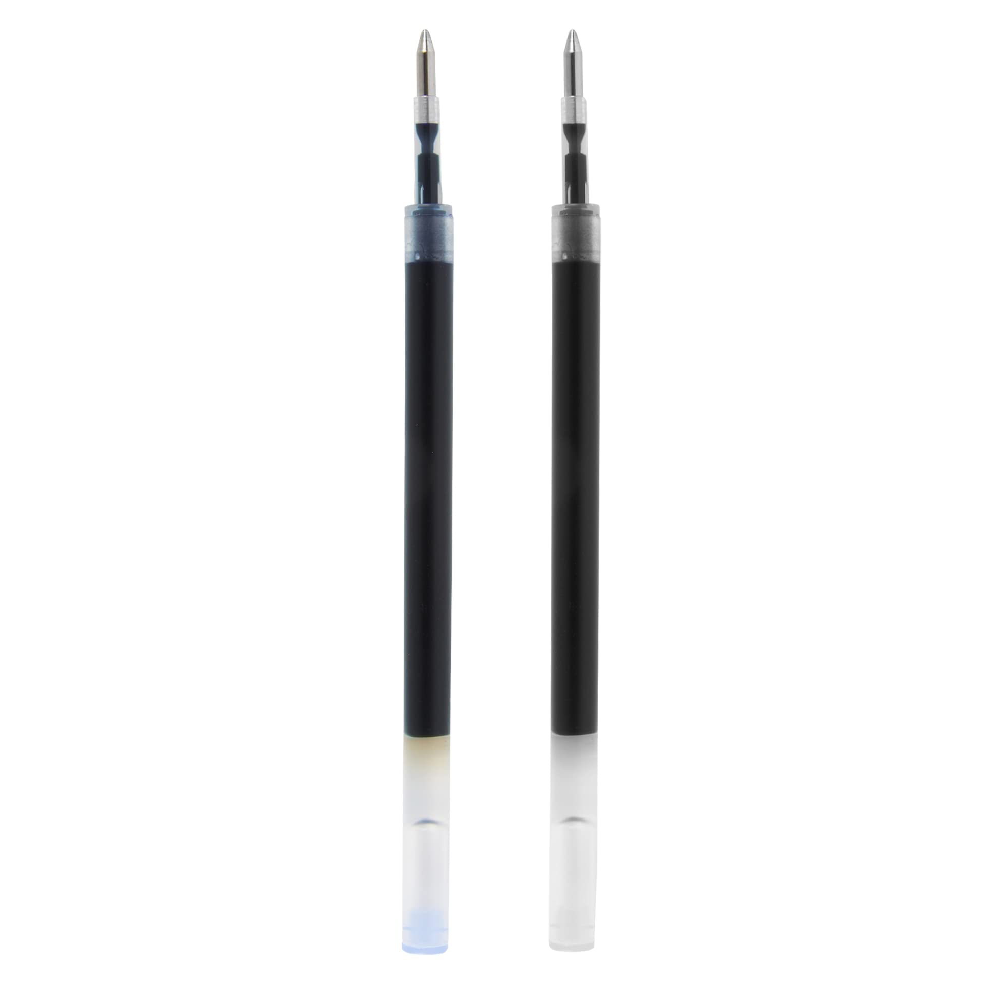 TUL® Fine Writing Solid Metal Barrel Retractable Ballpoint Pen With 2 Refills, Medium Point, 1.0 mm, Rose Gold Barrel, Black/Blue Ink - Image 3